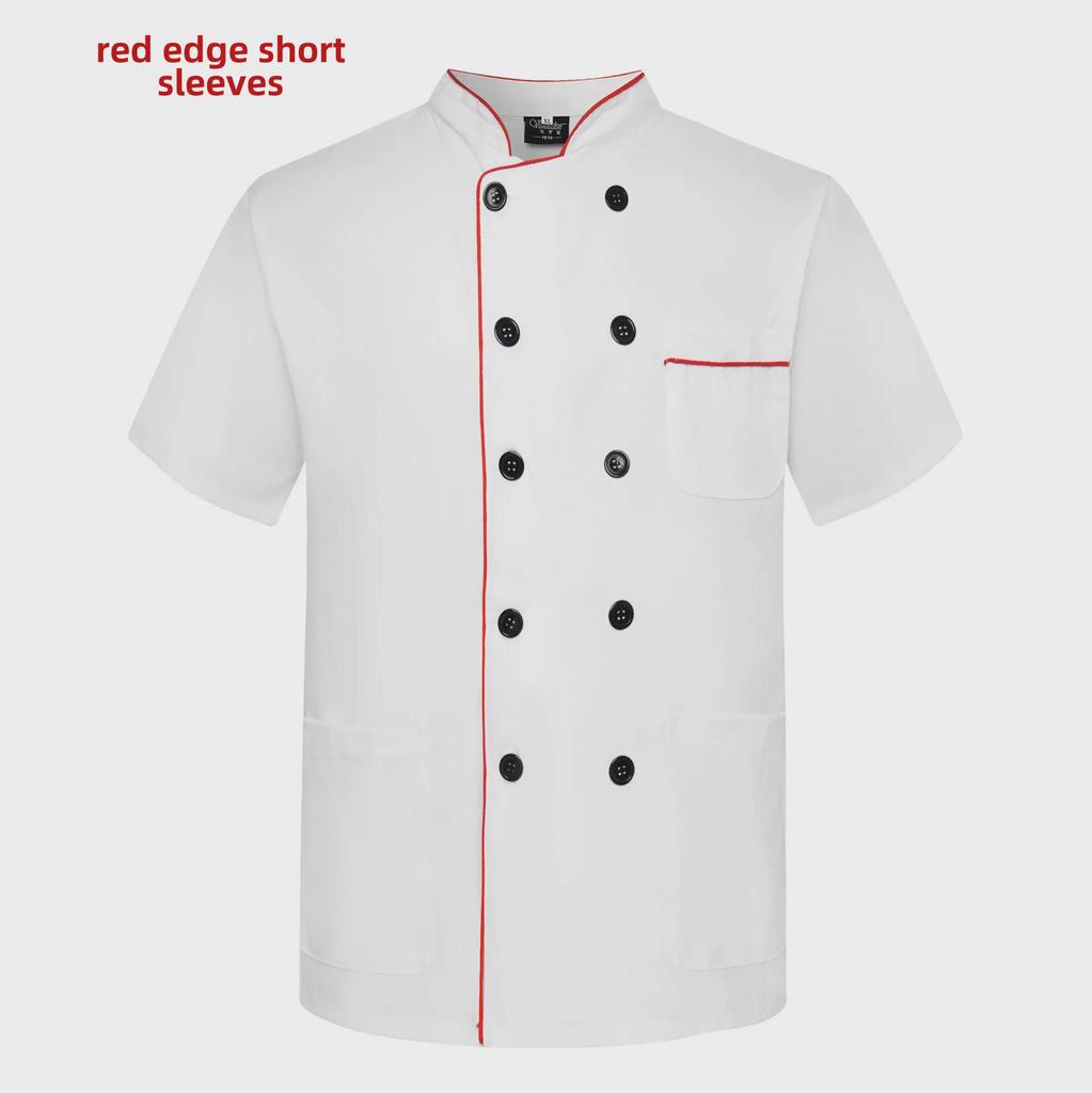 "Unisex Long Sleeve Chef Uniform for Autumn & Winter - Ideal for Hotels, Restaurants, and School Canteens"