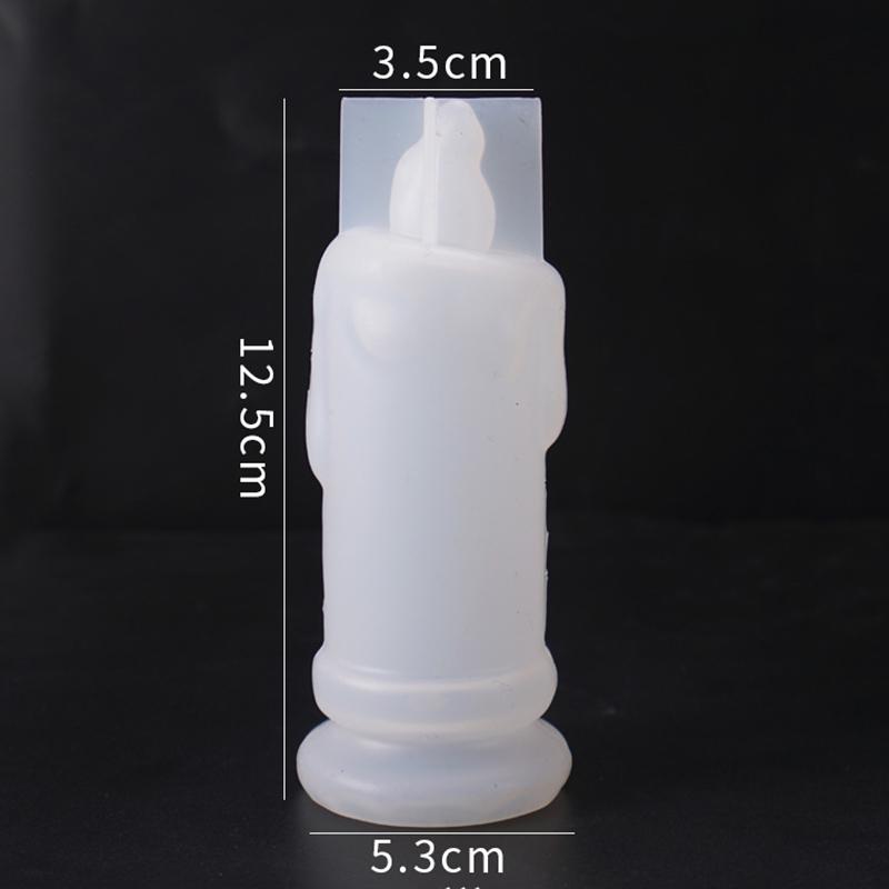 Мягкая силиконовая форма для изготовления свечей, восковая смола, эпоксидная форма для литья, ремесло