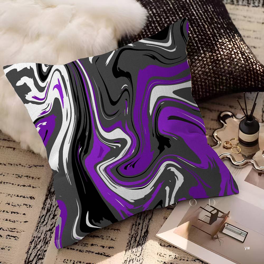 Strata Liquid Pillowcases Home Bedding Decorative Pillow Cover Wedding Super Soft Pillow Case