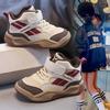 Children's high-top sneakers2026Autumn stylish running shoes for boys and girls, trendy color-blocking casual shoes for older children