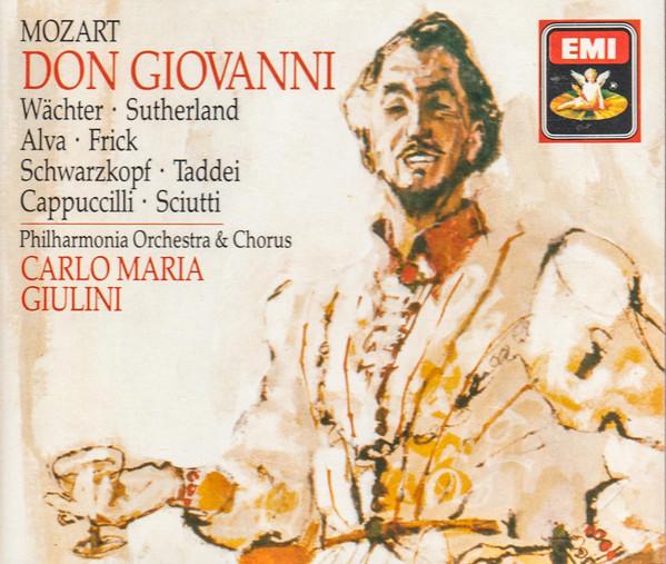 CD WACHTER, SUTHERLAND, FRICK; GIULI - Mozart;Don Giovanni CDS7472608 EMI 1987 Germany Classical Used