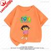 Doras The Explorers T Shirt Summer Short Sleeve Tee Novelty Fashion Graphic T Shirts Cotton Vintage Printed Shirt Camisa Clothes