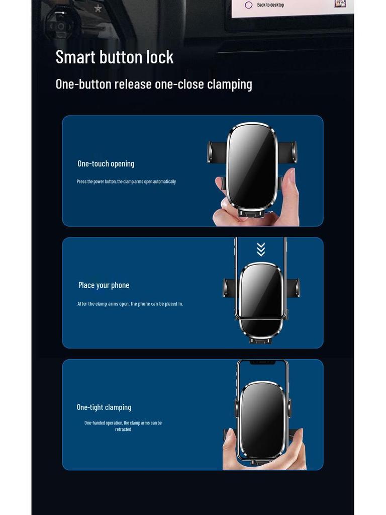 Держатель для телефона в автомобиль с 15,4-дюймовым экраном Lynk&Co 08 для навигации