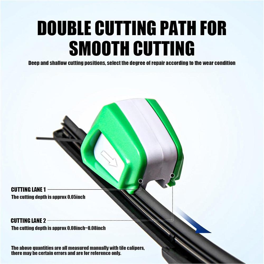 Точилка для дворников Дворник для автомобильного стекла Скребок для ремонта лобового стекла Дворники Автомобильный дворник Резиновый инструмент для восстановления канавок Точилка для автомобильных дворников