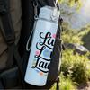 1PC Live Love Laugh Floral 750ml Color Plastic Sports Water Bottle Leakproof Flip Straw Lid Suitable for Sports Office Home Use