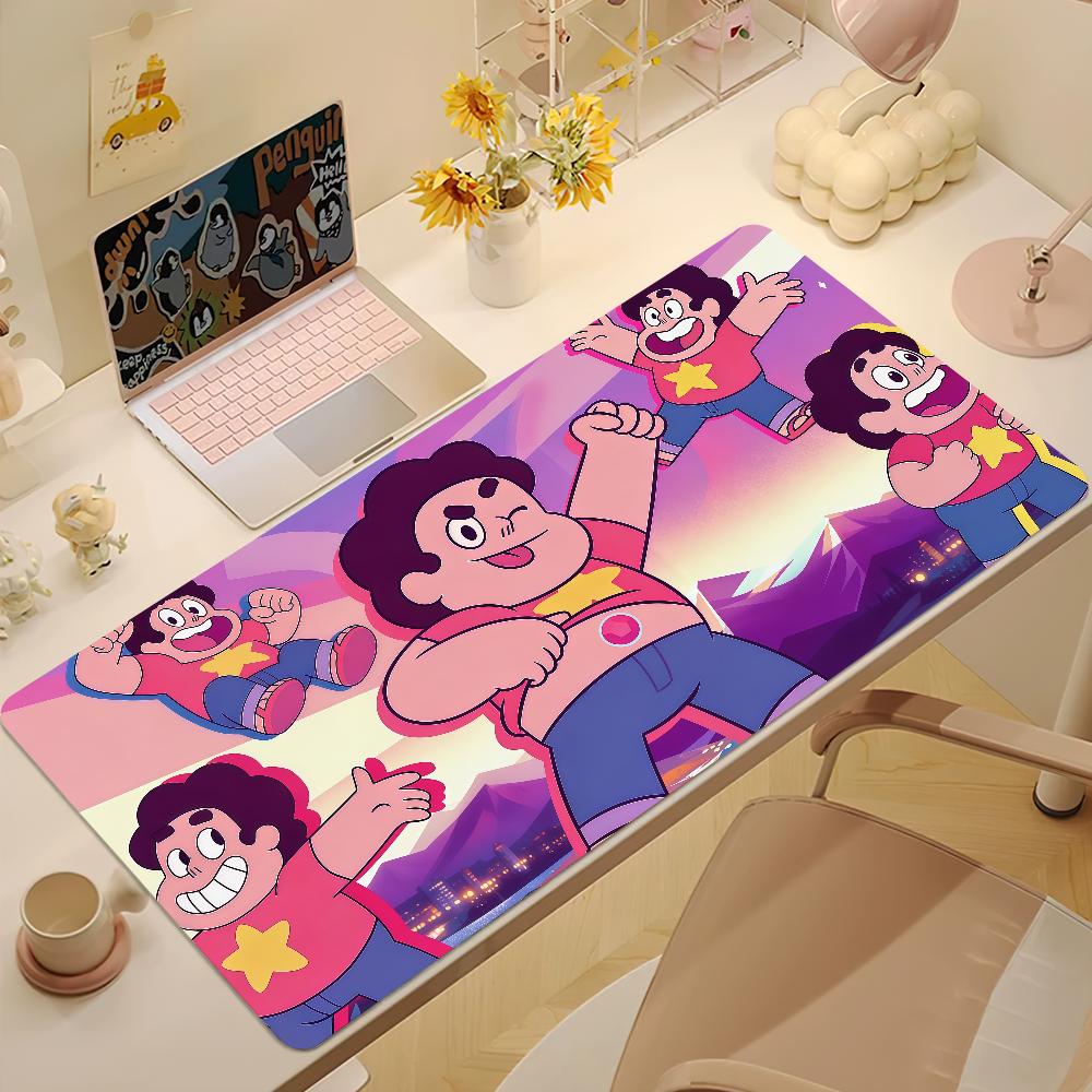 Cartoon SSteven Universe Mouse Pad Large NonSlip Lockedge Desktop Computer Desk Mat Keyboard Mousepad Office Gamer Student