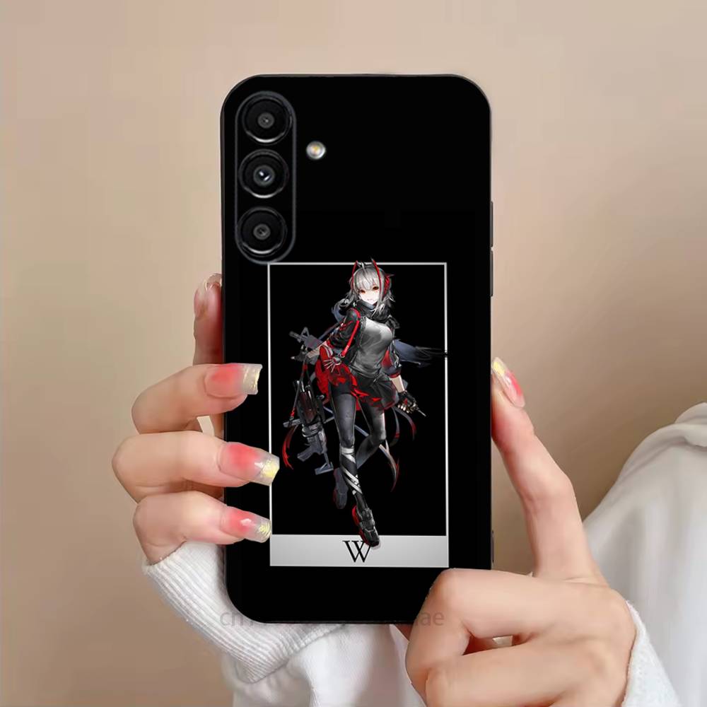 Чехол для телефона Arknights Game W для Samsung Galaxy S21 22 23 24 S25 Ultra PlusS20 FE S10 Plus Чехол Funda