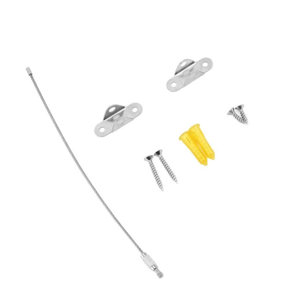 6pcs Easy Install Furniture Anchors Adjustable Furniture Wall Anchor Anti Tip Furniture Straps Room