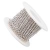 1pcs 10 Yards Crystal Rhinestone Chain SS12 Close Cup Chain Rhinestone Chain Roll  Sewing