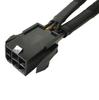 Упаковка из 10 штук PCI Express 6-pin на двойной 8-pin (6+2 контакта) Адаптер питания для видеокарты