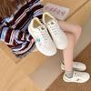 Spring and Autumn New Women's Casual Shoes Thick soled Low cut Simple Comfortable Durable and Fashionable Board Shoes