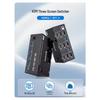 KVM-переключатель Hongji 8K HDMI+DP с 2 портами для 3 мониторов