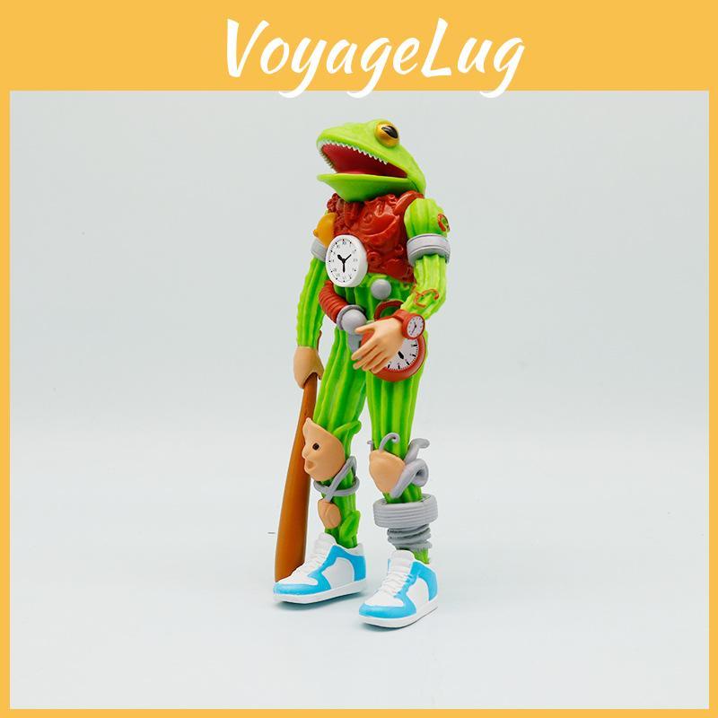 Al Italian Brainrot Cactus Clock Fusion Monster Pvc Action Figures Decoration