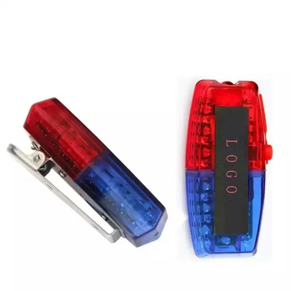 Flashing Police Shoulder Clip Light Safety Patrol LED Shoulder Warning Lamp Bike Tail Lamp  Doorman