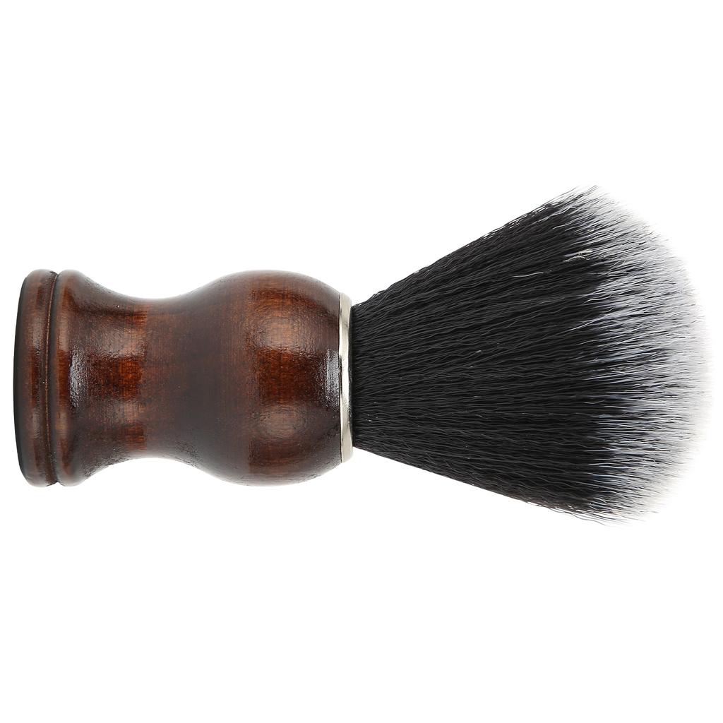 Щетка для бритья волос Мужской салон Парикмахерская Щетка для бритья бороды с сломанными волосами с деревянной ручкой