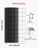Hardware Cloth 61cm x 7.62m, 2 x 3 in Mesh 16 Gauge Galvanized Wire Mesh Roll, Weather-Resistant Vinyl Coated Chicken Wire Fencing, Heavy Duty Welded
