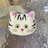 1PC Mini Serving Dishes Kitchen Cat Face Ceramic Dish Perfect Housewarming Gift Snack Plates Cute Spoon Holder Adorable