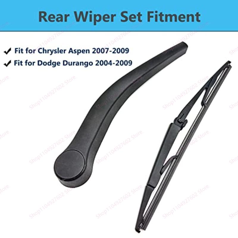 Car Rear Windshield Wiper Arm Blade Set For 2006-2009 Dodge Durango Chrysler Aspen 5135583AA