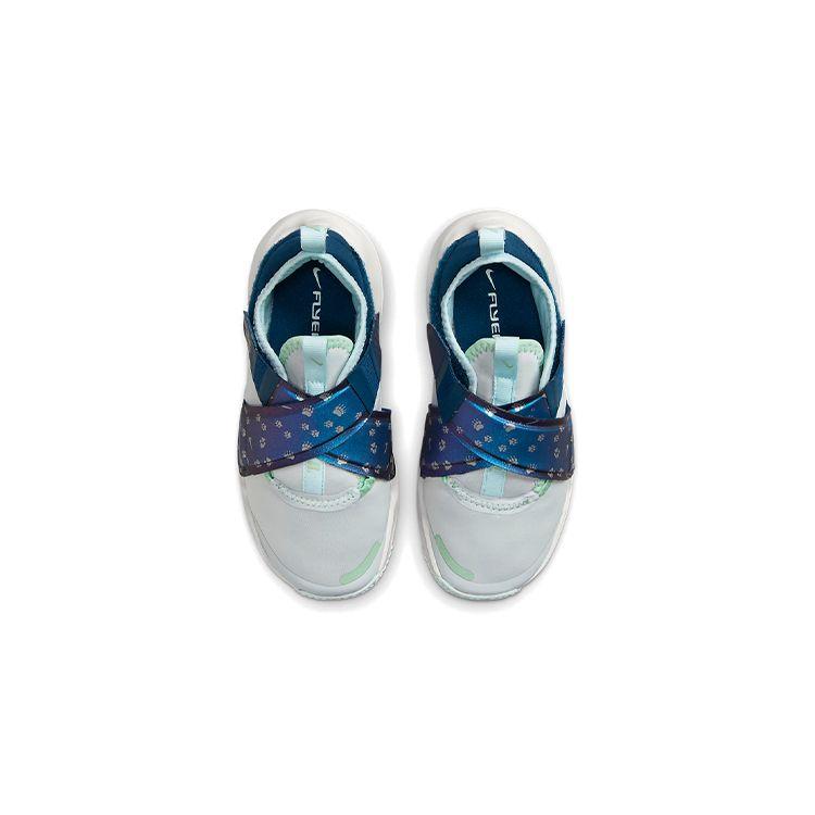 Nike Кроссовки детские Flex Advance SE PS Лапки Белый Чистый Платиновый Валерианово-Синий DQ6476-001