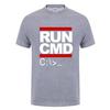 Run Cmd Футболки для программистов Забавный подарок на день рождения для мужчины Парня Мужа Летняя хлопковая футболка с коротким рукавом Гик Нерд