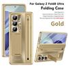Z Fold 8 Ultra Case Foldable Phone With Pen Slot Screen Protector Shockproof Anti-fall Galaxy Series