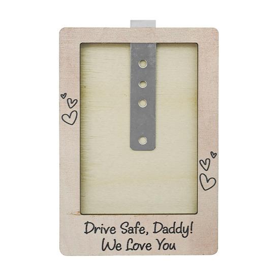 Sun Visor Photo Frame Car Picture Holder Car Visor Clip Personalized Car Interior Decoration Family Photos Gifts