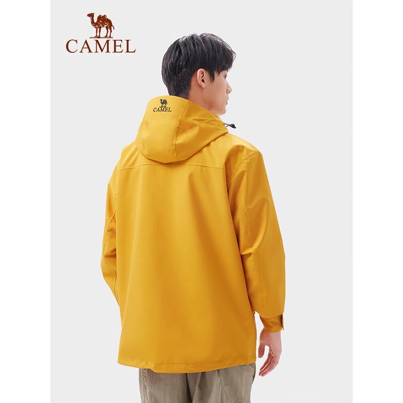 Camel Unisex Windproof Waterproof Jacket