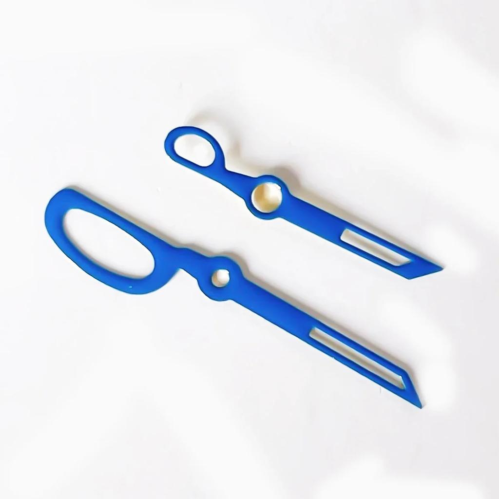 Новые часовые стрелки Без люминесценции Аксессуары для часов Запасные части Часовая стрелка Для механизма NH35/36/4R/7S Стрелка в форме ножниц