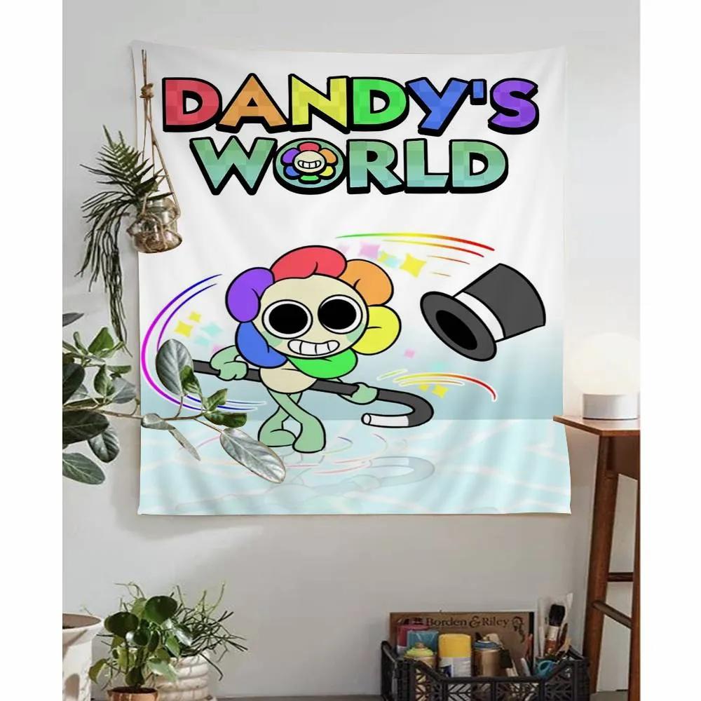 Игровой DDandys World Аниме Гобелен Подвесной Таро Хиппи Настенные Ковры Комната Домашний Декор