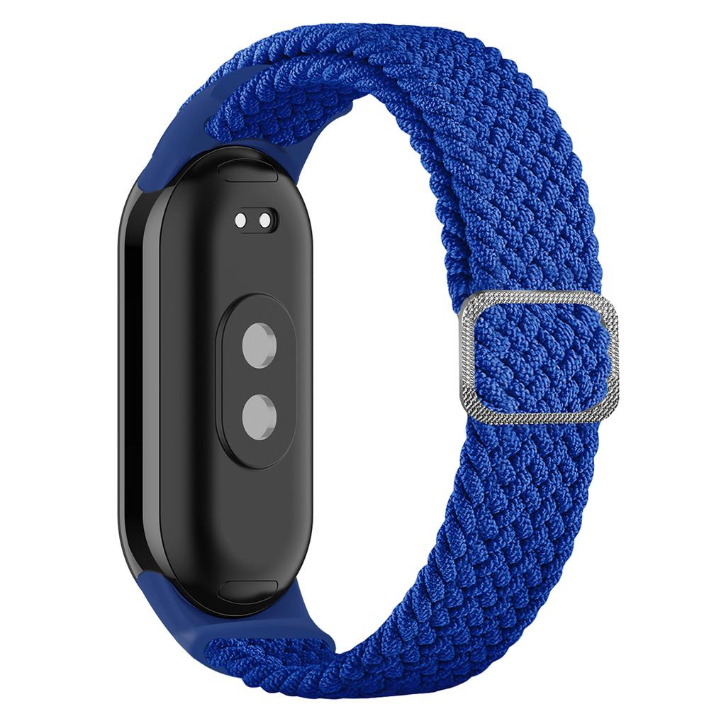 For Xiaomi Smart Band 9 NFC/9/8 NFC/8 Stretchy Nylon Watch Band Adjustable Braided Sport Strap