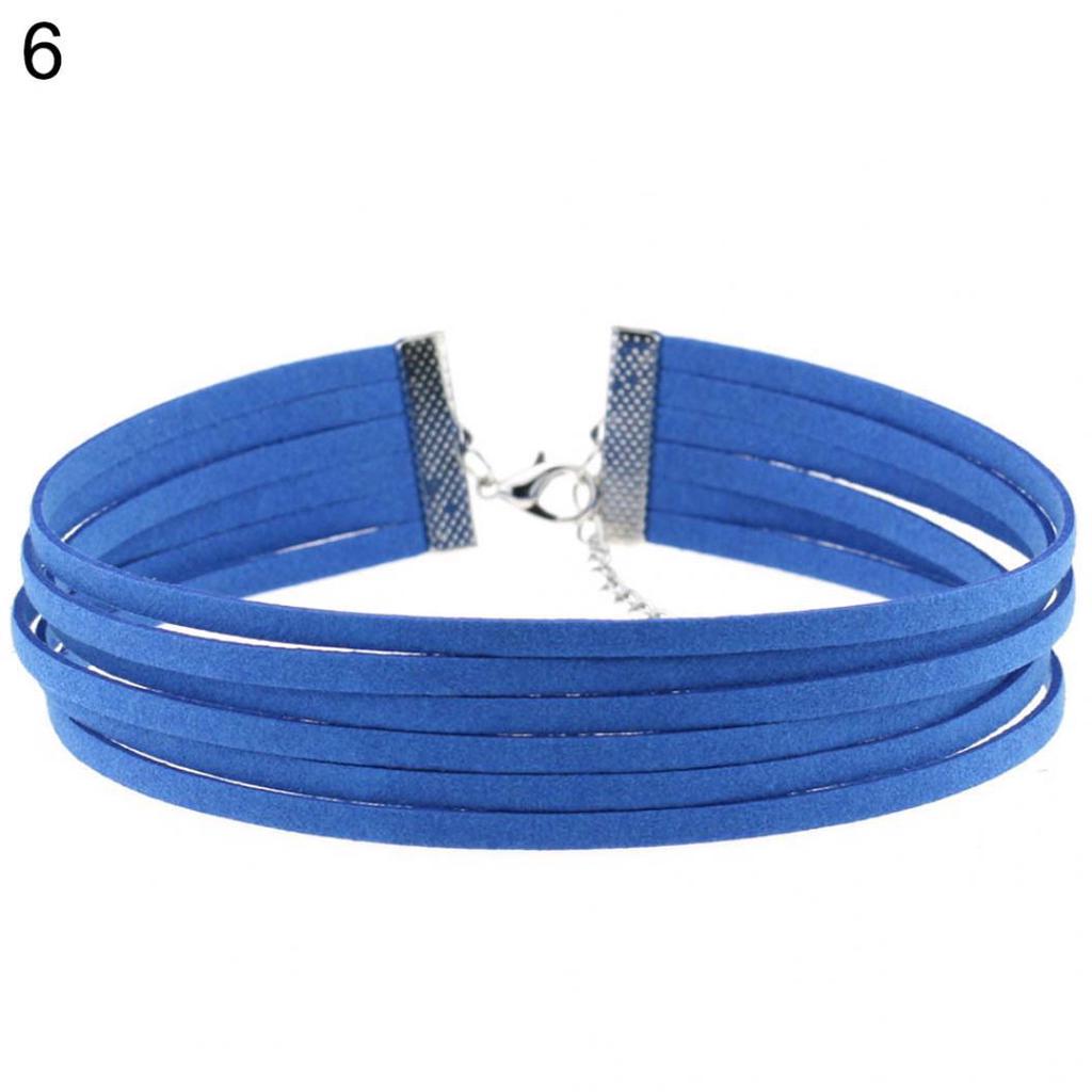 Готический многослойный чокер с застежкой-карабином, готическое женское ожерелье для вечеринок, клубов и пабов ADM