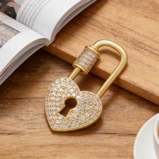 Decorative Buckle Cross Turnbuckle Clasp with Clear Rhinestones Easy Screw Locking Jewelry Connector Bracelets Necklaces Keychains DIY