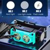 High Efficiency Rechargeable LED Headlamp with 6 Core System Super Bright Output Mere 109g Weight Ideal Mining Fishing Outdoor