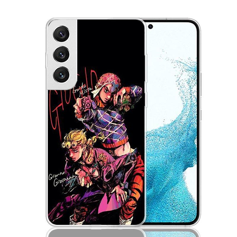 Чехол для телефона JoJo Adventure Guido Mista для Samsung Galaxy S26 S25 Edge S24 S23 FE S22 Ultra S21 Plus S20 + Fundas Cover Coque Gal