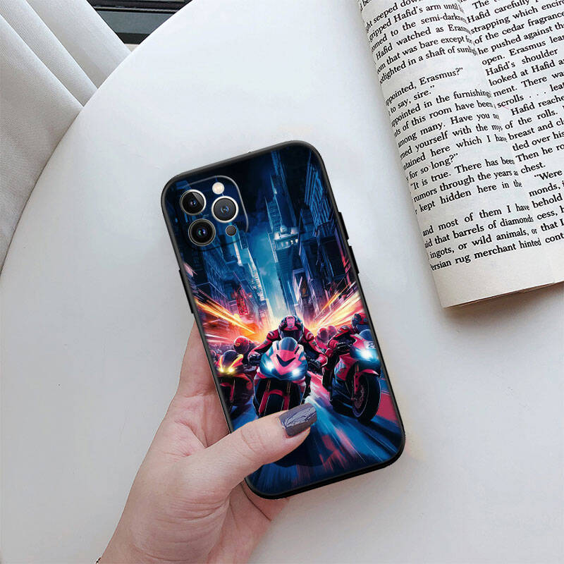 MH92 Чехол-накладка для телефона для мотоспорта для iPhone 7 8 11 12 13 14 15 16 17 16E XS Pro Max XR X SE Air