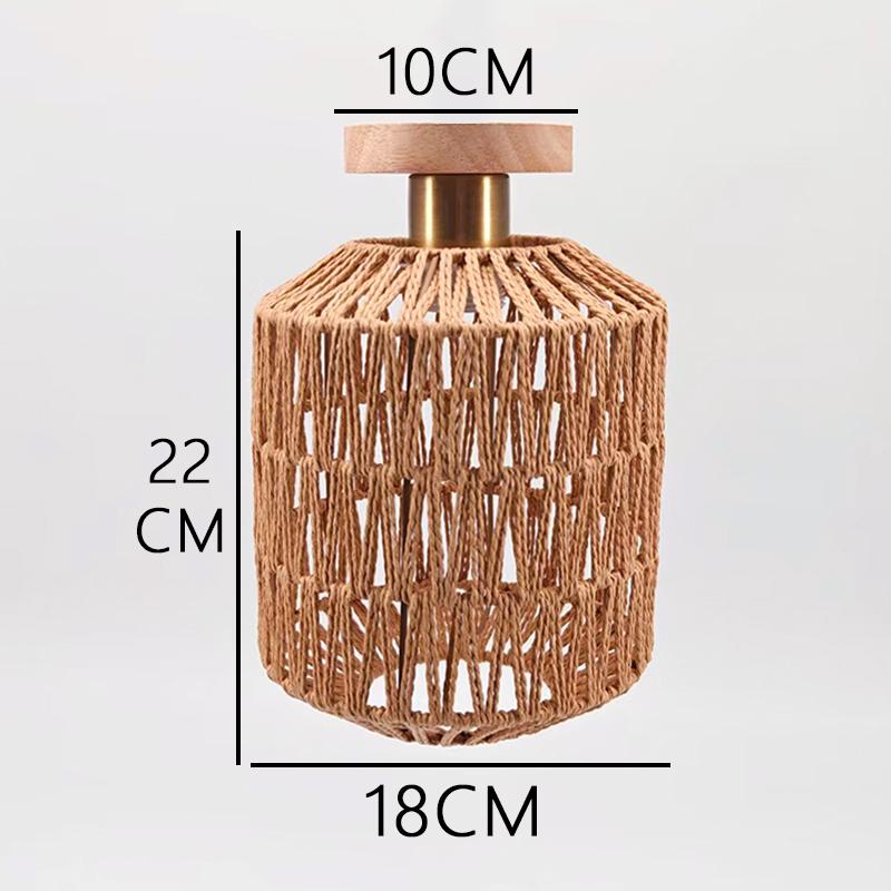 Натуральная бамбуковая потолочная люстра, подвесной светильник, плетеное вручную ротанговое изделие, декор для дома, гостиной, потолочный подвесной светильник