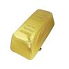 Pouf In the Shape of a Gold Ingot
