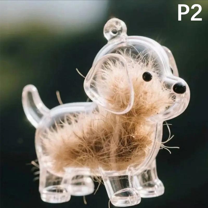 Хранилище собачьей шерсти Милый кулон Брелок Подвеска для сумки Брелоки для ключей автомобиля для пары Ювелирное изделие Сувенир Коллекция Подарок Украшение Аксессуары