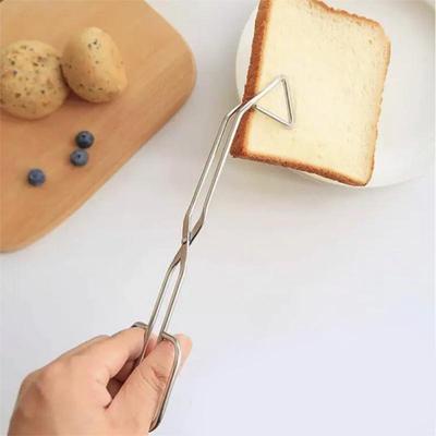 Кухонные щипцы, легко моющиеся, толстые, полые, для сэндвичей, нержавеющая сталь, щипцы для еды, кухонные принадлежности, высокая термостойкость