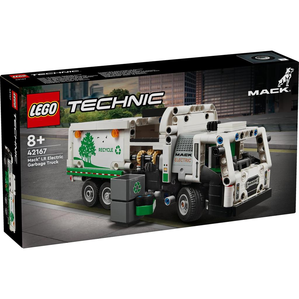 LEGO Электрический мусоровоз Technic LR, игрушка, подарок на день рождения, блок, Рождество, мальчики, девочки, дети 8 лет, 9 лет, 10 лет, начальная школа
