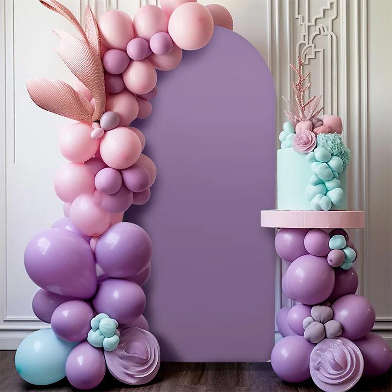Чехол для свадебной арки, чехлы для свадебных арок, чехлы для стоек, круглые верхние чехлы для арок, декор для дня рождения, церемонии, банкета, украшения