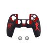 Спрей PS5 Красочный силиконовый защитный чехол с ручкой в ​​футбольном стиле