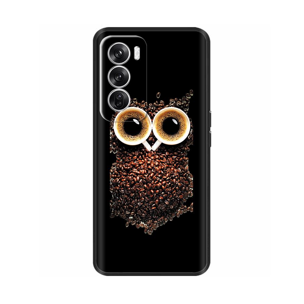 Роскошный painted чехол для OPPO Reno 12 Pro Задняя крышка Силиконовый чехол для телефона для OPPO Reno 12 Reno12 Pro 5G Защитный корпус Capas
