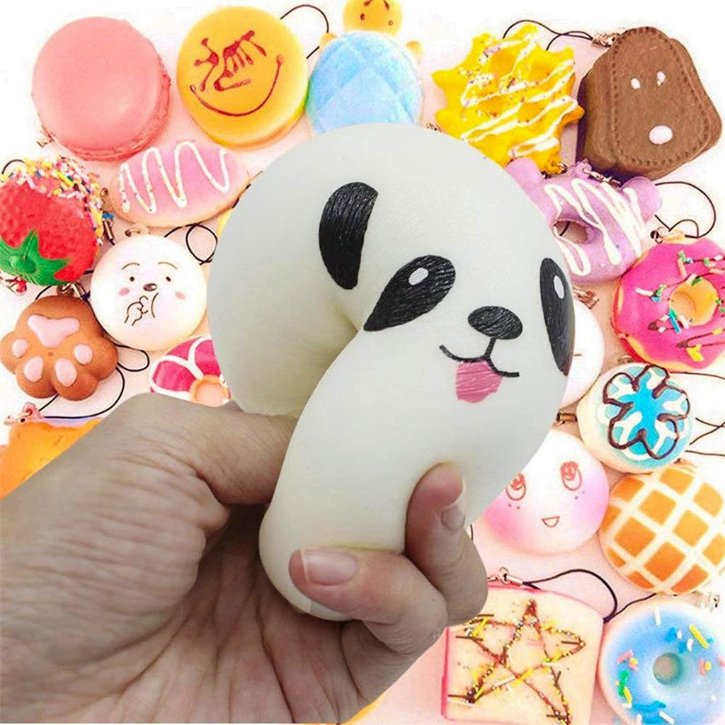 TOUFEIYUAN набор из 30 мягких игрушек для снятия стресса, декомпрессии, памяти, хорошей пушистой еды для взрослых, рекомендуется для детей от 6 лет и старше, случайная игрушка, товары,