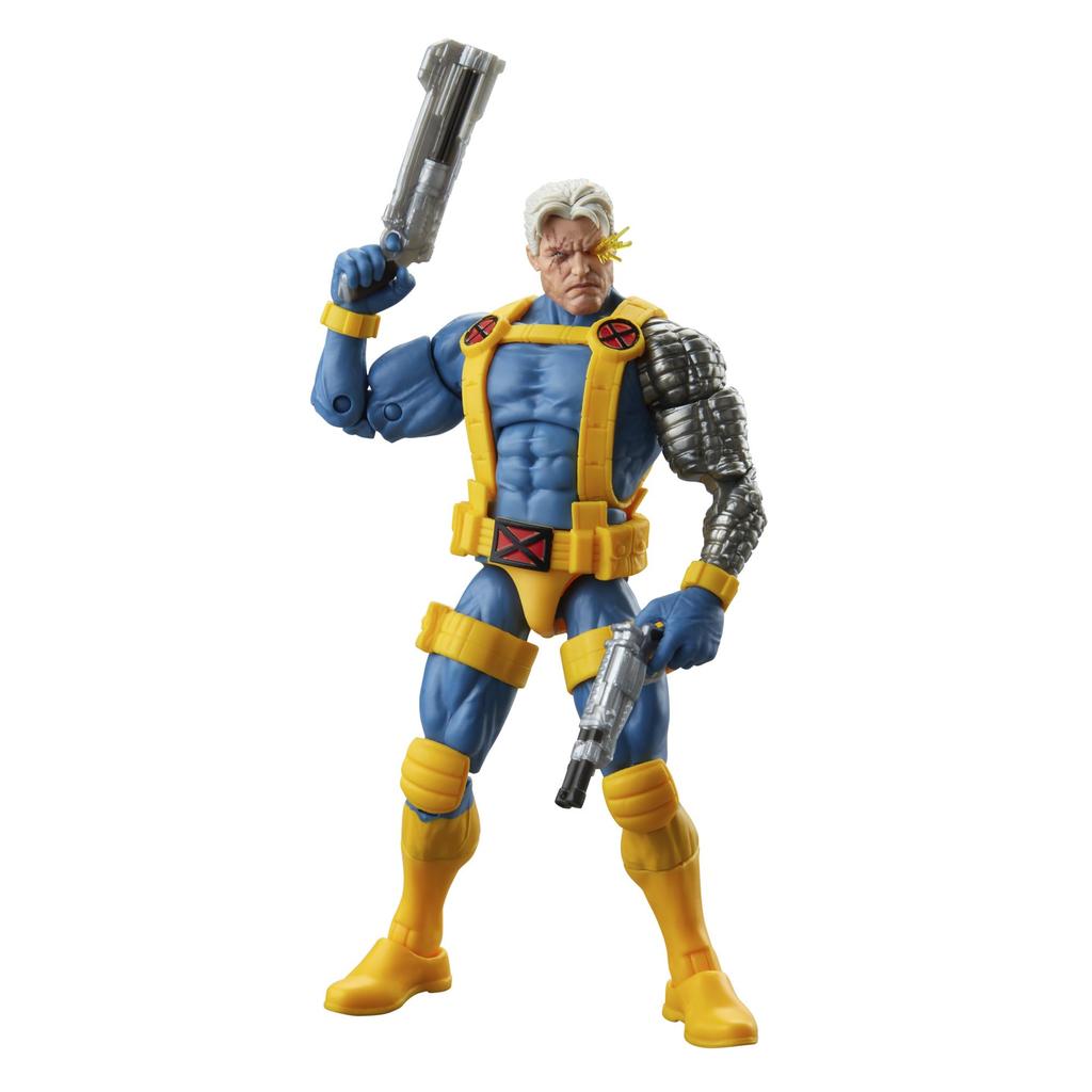 Hasbro Marvel Legends Series Cable Comics Collectible 6-inch (15cm) Action Figure with Build-A-Figure Parts, F9078, Authentic
