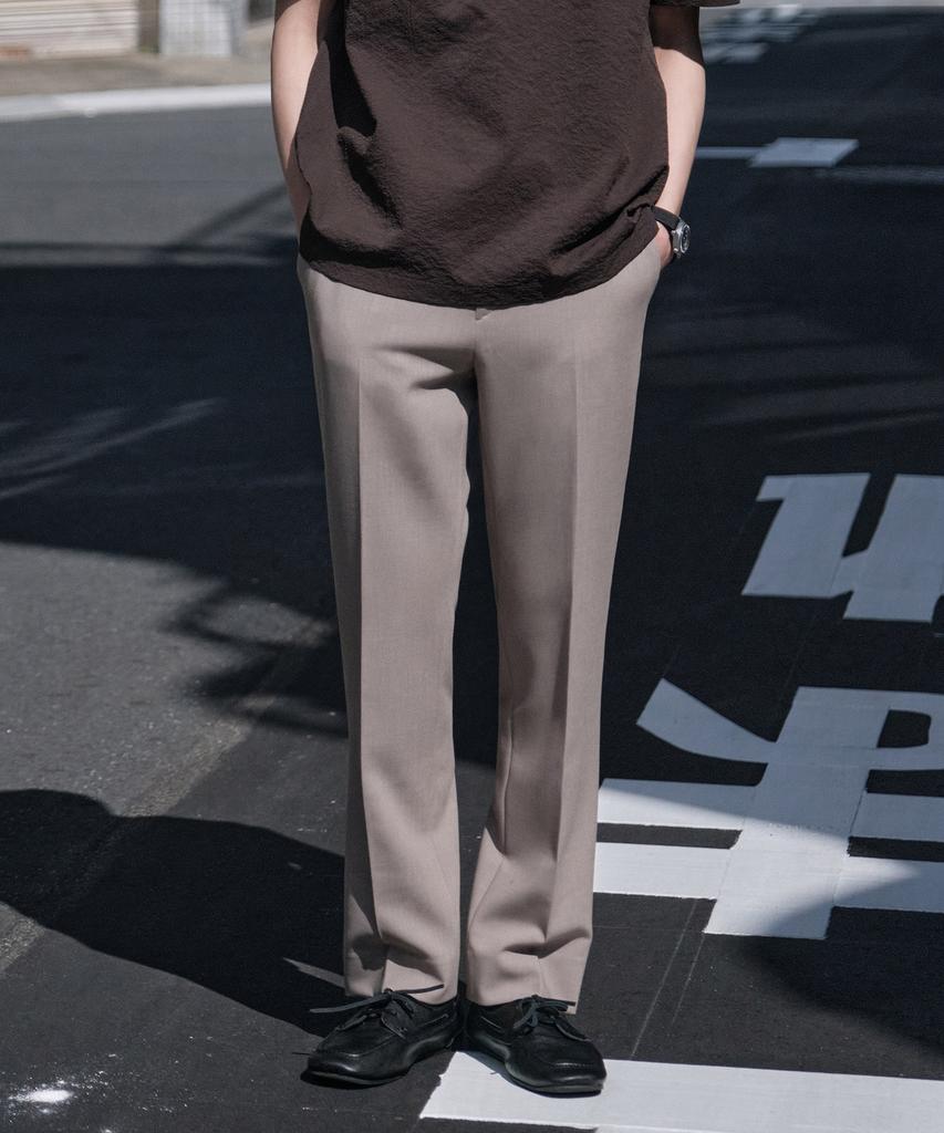Stco [Four Seasons] Four-Way Stretch Essential Setup Set_Beige (Relaxed Fit)_Sejxz74Set