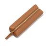 Lychee Grain Leather Pencil Case Dirt-Resistant PU High-Value Large Capacity Zipper Style Premium Feel Stationery Storage Bag