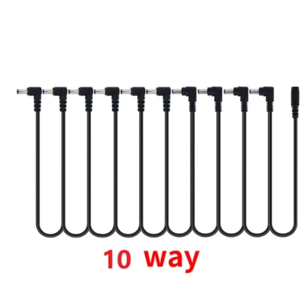 Кабель последовательного подключения 9 В постоянного тока от 1 до 8, цепь для гитарной педали, шнур питания для гитарной педали, аксессуары для гитары