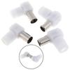 Antennas TV 90 Degrees TV Plug Jack Coaxial Male Plugs Adapter TV RF Coaxial Male Plugs Adapte