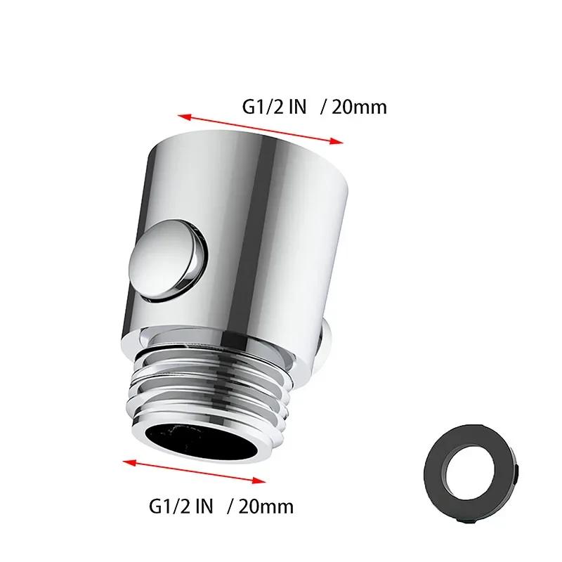 Shower Accessories Sprinkler One-button on-off Valve Shower Angle Valve Shower Head Quick Off Bathroom Water Stop Valve